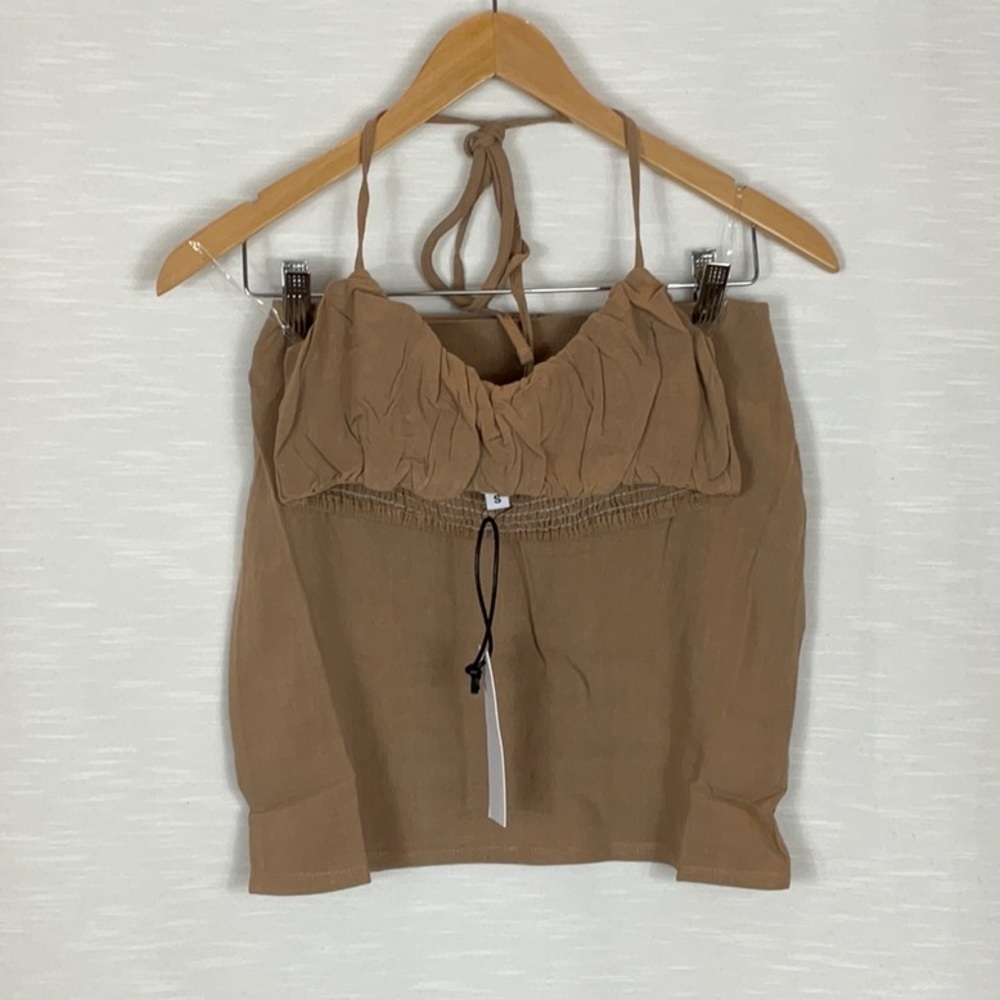Tic Toc - Wanda 2 piece taupe skirt and top - Picture 1 of 3